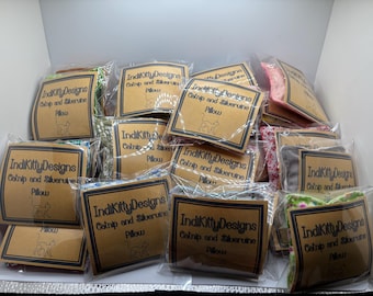 Catnip & silvervine stuffed pillows