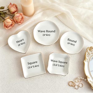 Personalisierte Foto Schmuckschale, benutzerdefinierte Ringschale mit Bestie Foto, Hochzeitsgeschenk, Brautjungfer Vorschlag, Schmucktablett für den besten Freund, Bestie Bild 5