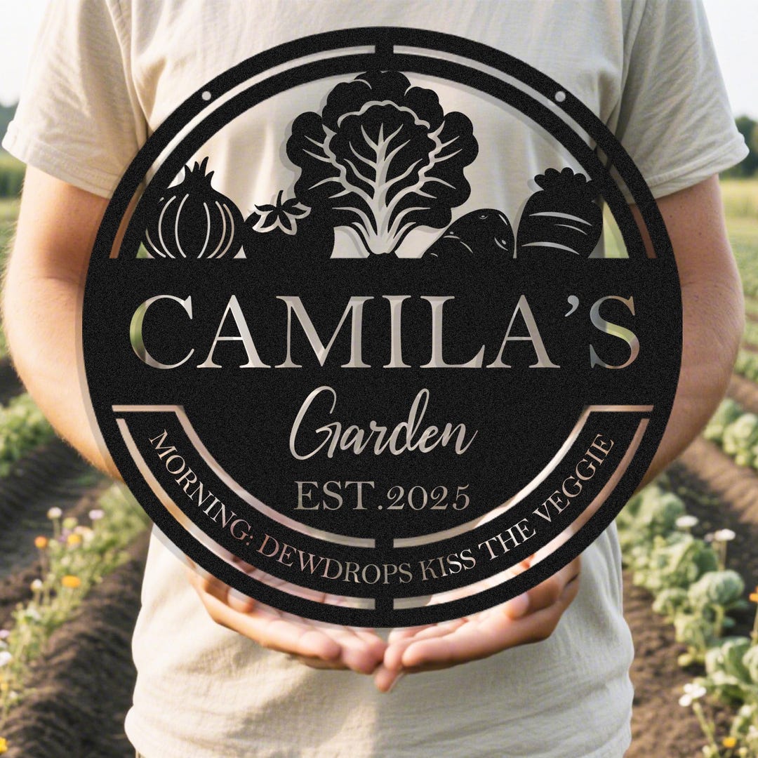 Vegetable Sign Custom Vegetable Garden Sign,metal Vegetable Stand Sign,vegetable Sign ...