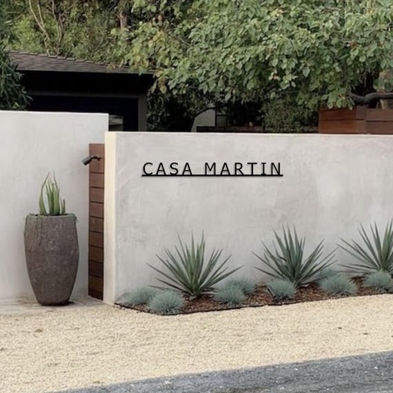 House Name Sign,Outdoor House Name Plaque,Custom Metal Sign,Outdoor House Sign,Traditional House Name Sign,Custom Casa Metal Sign,Christmas