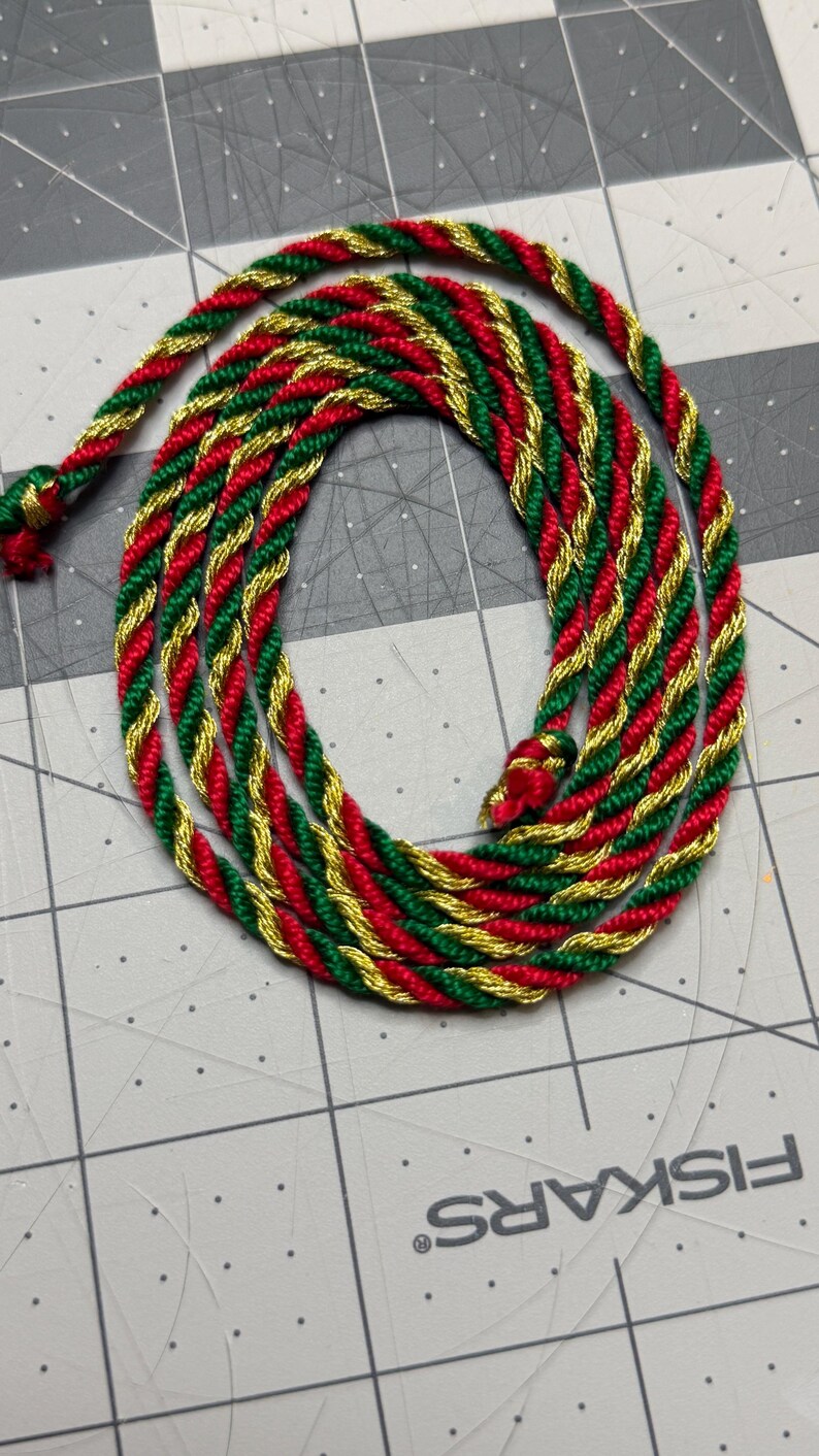 Custom Needlepoint Cording - Metallic & Variegated Threads image 6