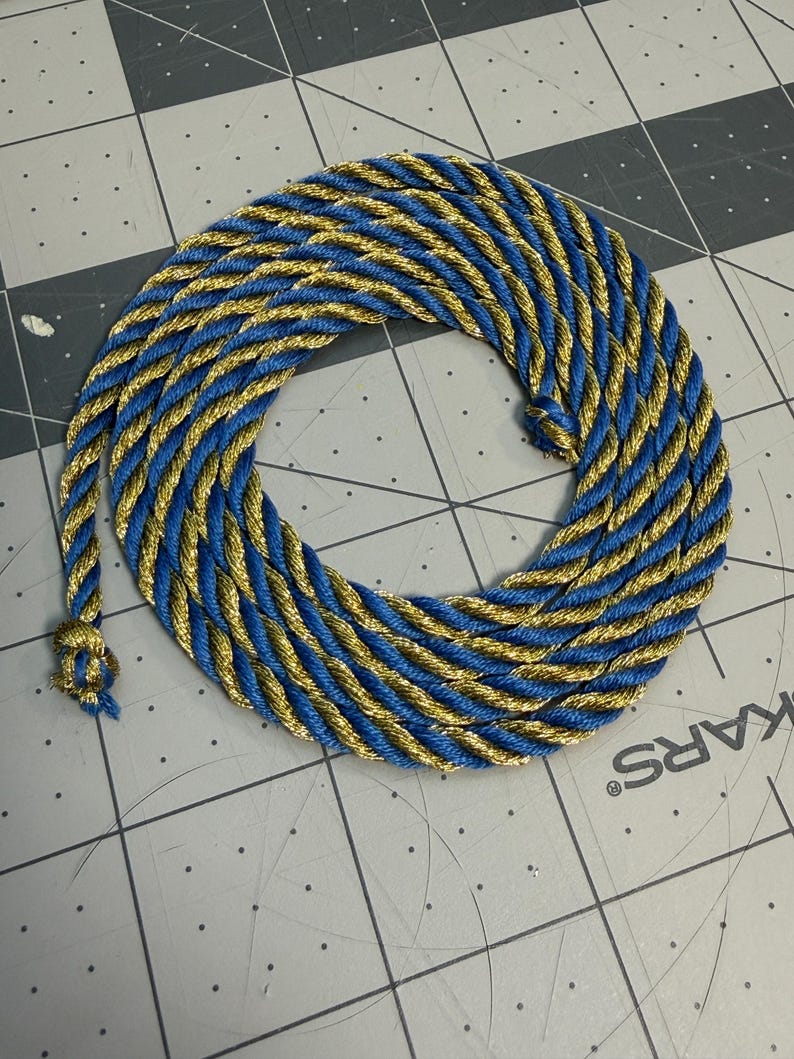 Custom Needlepoint Cording - Metallic & Variegated Threads image 7