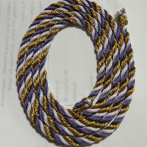Custom Needlepoint Cording - Metallic & Variegated Threads image 5
