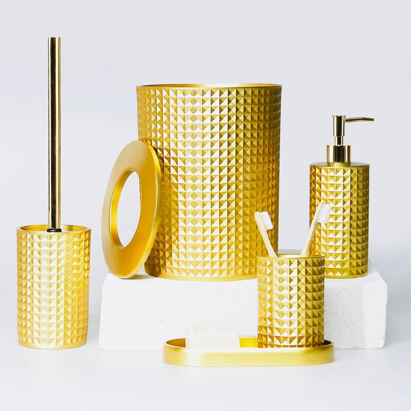Gold Bathroom Accessories - Etsy