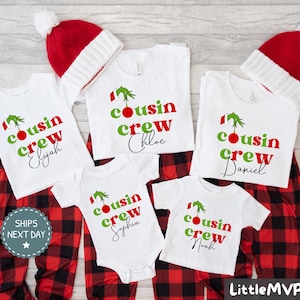 Christmas Cousin Crew Matching Shirt - Family Matching Christmas Shirts - Personalized Christmas Shirt - Funny Christmas Family Shirts
