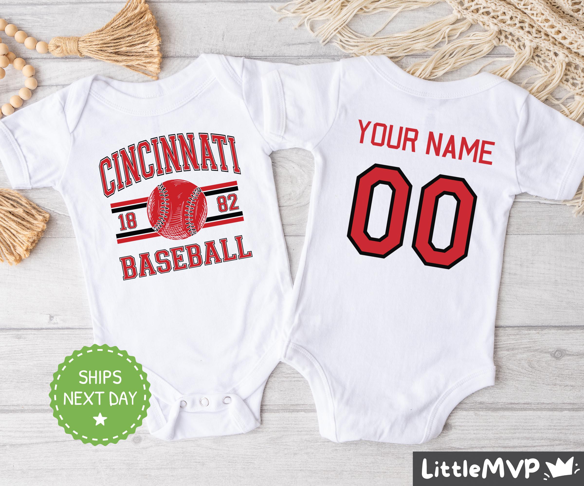 Cincinnati Vintage Baseball Tees Or Sweatshirts - Define Boutique