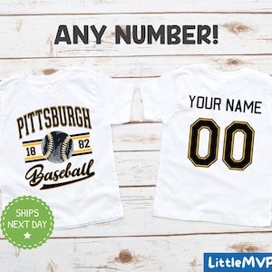 Pittsburgh Baseball Kids Shirt - Pittsburgh Baseball Kid - Pittsburgh Boy - Pittsburgh Girl - Pittsburgh Fan Shirt