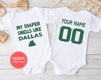 Mono de fútbol de Filadelfia®, mono de fútbol divertido®, mono de fútbol lindo®, mono de bebé niño®, mono de bebé niña®, regalo de baby shower
