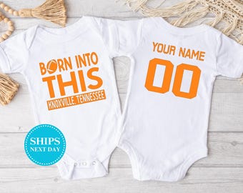 Tennessee Onesie®, personalisierte Tennessee Onesie®, süße Tennessee Onesie®, Tennessee Babypartygeschenk