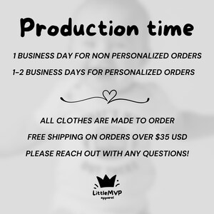 a poster with a baby in a diaper and the words production time