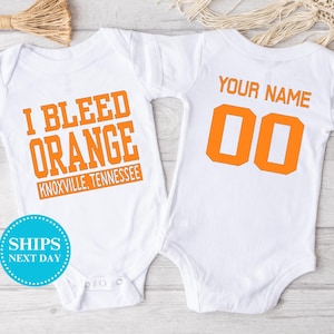 Mono de Tennessee, Mono de Tennessee personalizado, Mono de Tennessee lindo, Regalo para baby shower de Tennessee