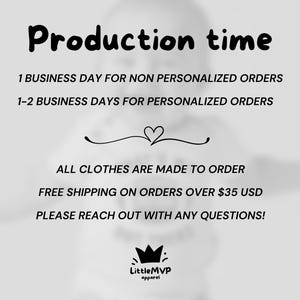 a poster with a baby in a diaper and the words production time