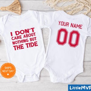 Alabama Football Onesie® - Personalized Football Bodysuit - Cute Football Onesie® - Alabama Baby Shower