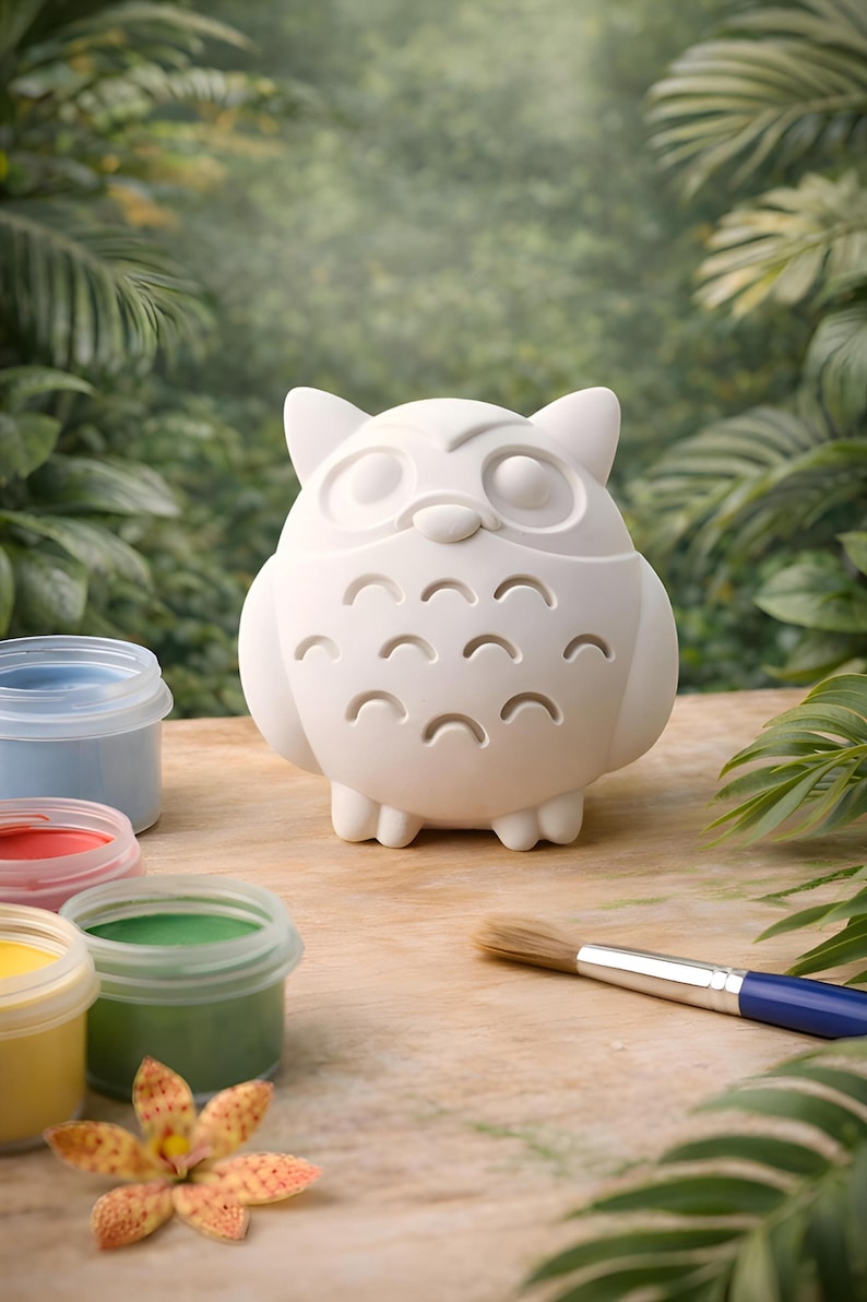 Kit para pintar animales de la selva | Kit de pintura de safari para niños | Manualidades con yeso | Recuerdo de fiesta personalizado | Imán | Regalo creativo imagen 6