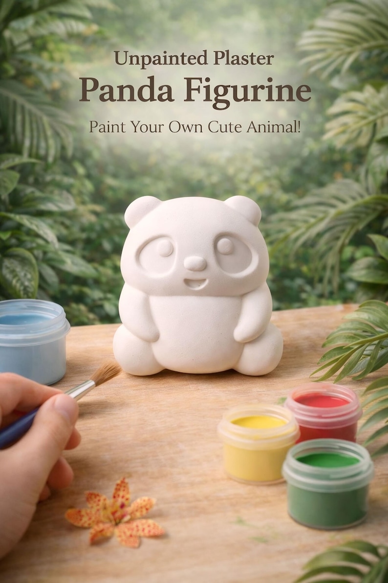 Kit para pintar animales de la selva | Kit de pintura de safari para niños | Manualidades con yeso | Recuerdo de fiesta personalizado | Imán | Regalo creativo imagen 5