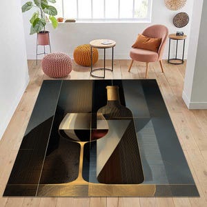 Wine Themed Kitchen Rugs - Etsy