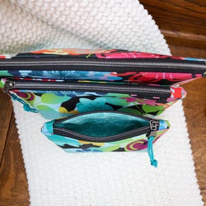 Set of 3 Zippered Pouches - Etsy