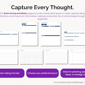 Creative One Notes Onenote Template Professional Planner Onenote Work to Do List Template ...