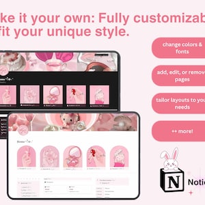 Customize and design your own Notion template
