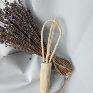 Handcrafted Rustic-style Wooden Whisk