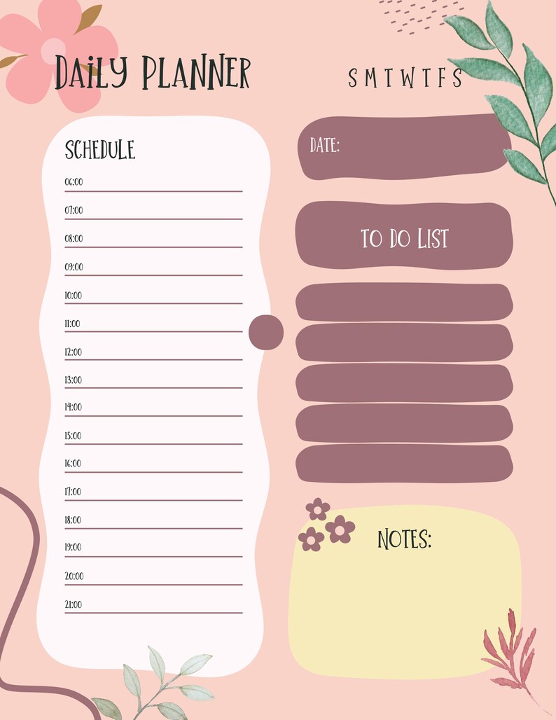Ultimate Daily Planner Bundle | Printable To-do Lists,schedule Trackers ...