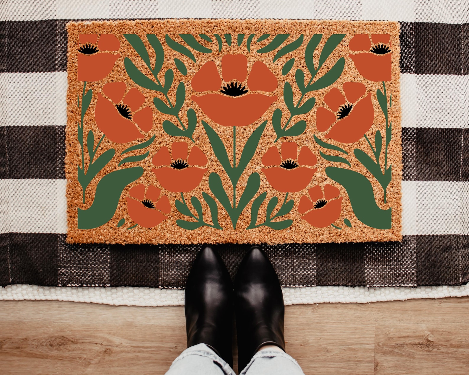 Boho Door Mat