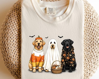 Best Friends Dog Trio Shirt, Funny Dog Lovers Gift, Pet Owner Apparel, Canine Besties Tee