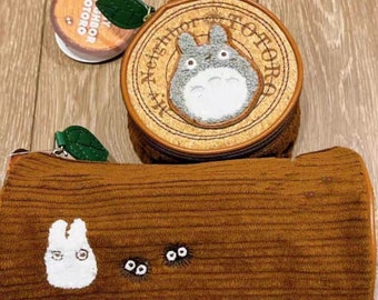 My Neighbour Totoro cat bus pencil case coins purse Japan decoration cat lovers Gift