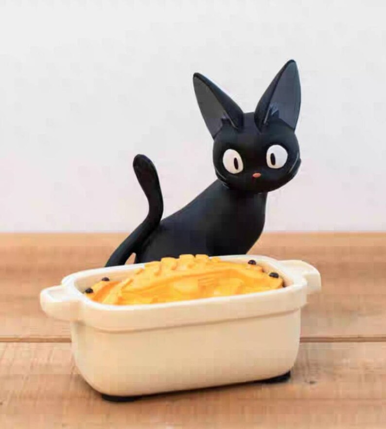 Kiki's Delivery Service Jiji Fish Pie Lipstick Accessories Holder Black