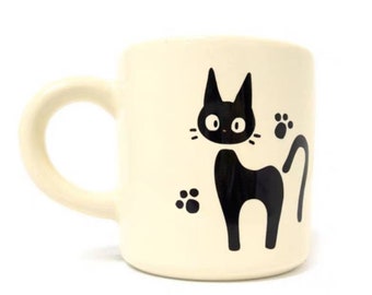 Kiki's delivery service Jiji mug cat lovers Japan decoration cat lovers Gift