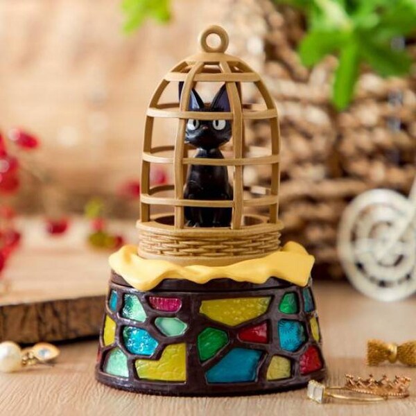 Kiki's delivery service Jiji lipstick accessories box black cat lovers Japan decoration cat lovers Gift