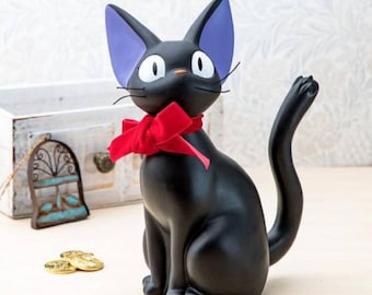Kiki's delivery service Jiji coin bank black cat lovers Japan decoration cat lovers Gift