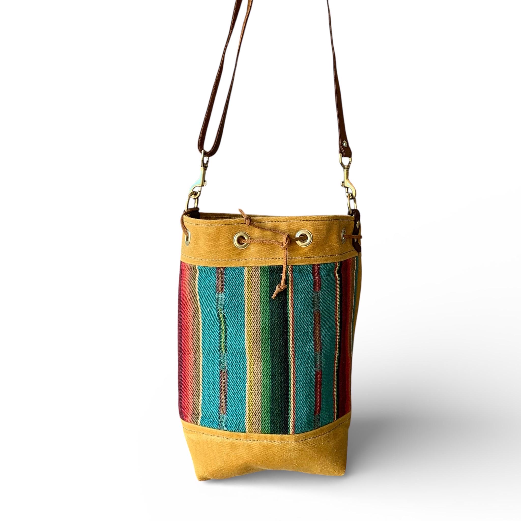 Wildwood Waxed Canvas Santa Fe Bucket Bag