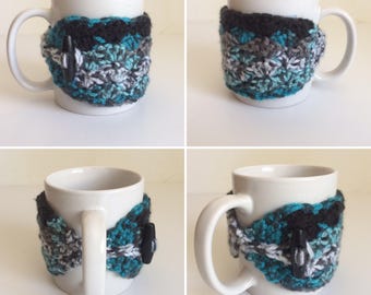 Crochet Mug Cozy, ready to ship.