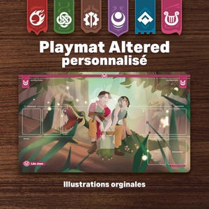 Playmat Altered - Personnalisé / 24"x14" inches (600x350mm)