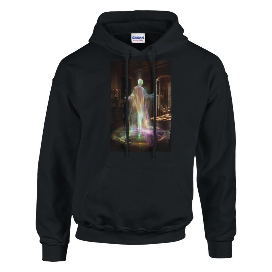 Ghostly Figure Design Classic Unisex Pullover Hoodie Gildan® 18500 - Etsy
