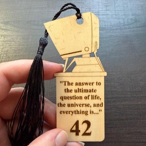 The Answer is.. 42 Bookmark