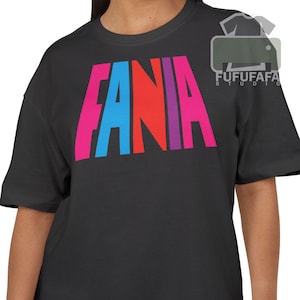 Maglietta Fania Records, maglietta New York Salsa Music, maglietta etichetta di musica latina, maglietta Celia Cruz Willie Colon Hector Lavoe