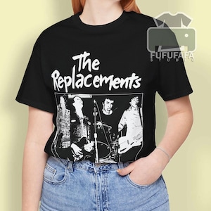 the replacements Vintage Alt-Rock Fan Art Tee – 80s Indie Punk Aesthetic Shirt – Retro Music Scene Unisex Top