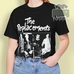 the replacements shirt 80s Alt-Rock Fan Art Tee Vintage Indie Band Aesthetic Shirt – Punk-Inspired Unisex Music T-Shirt – Cult Classic Sound
