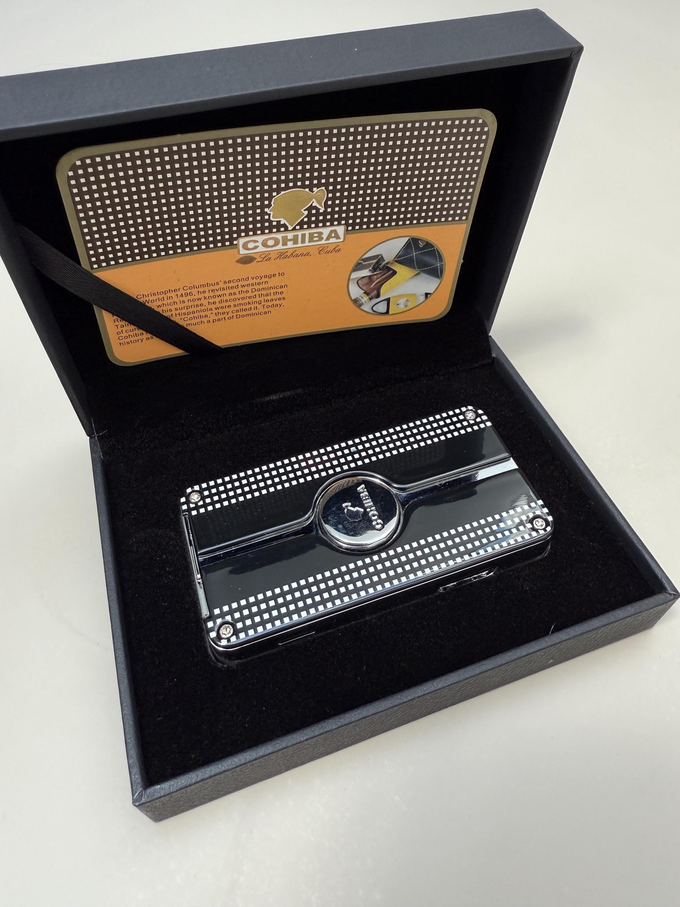 Cohiba Classic Jet Flame Cigar Lighter - Windproof Butane Torch