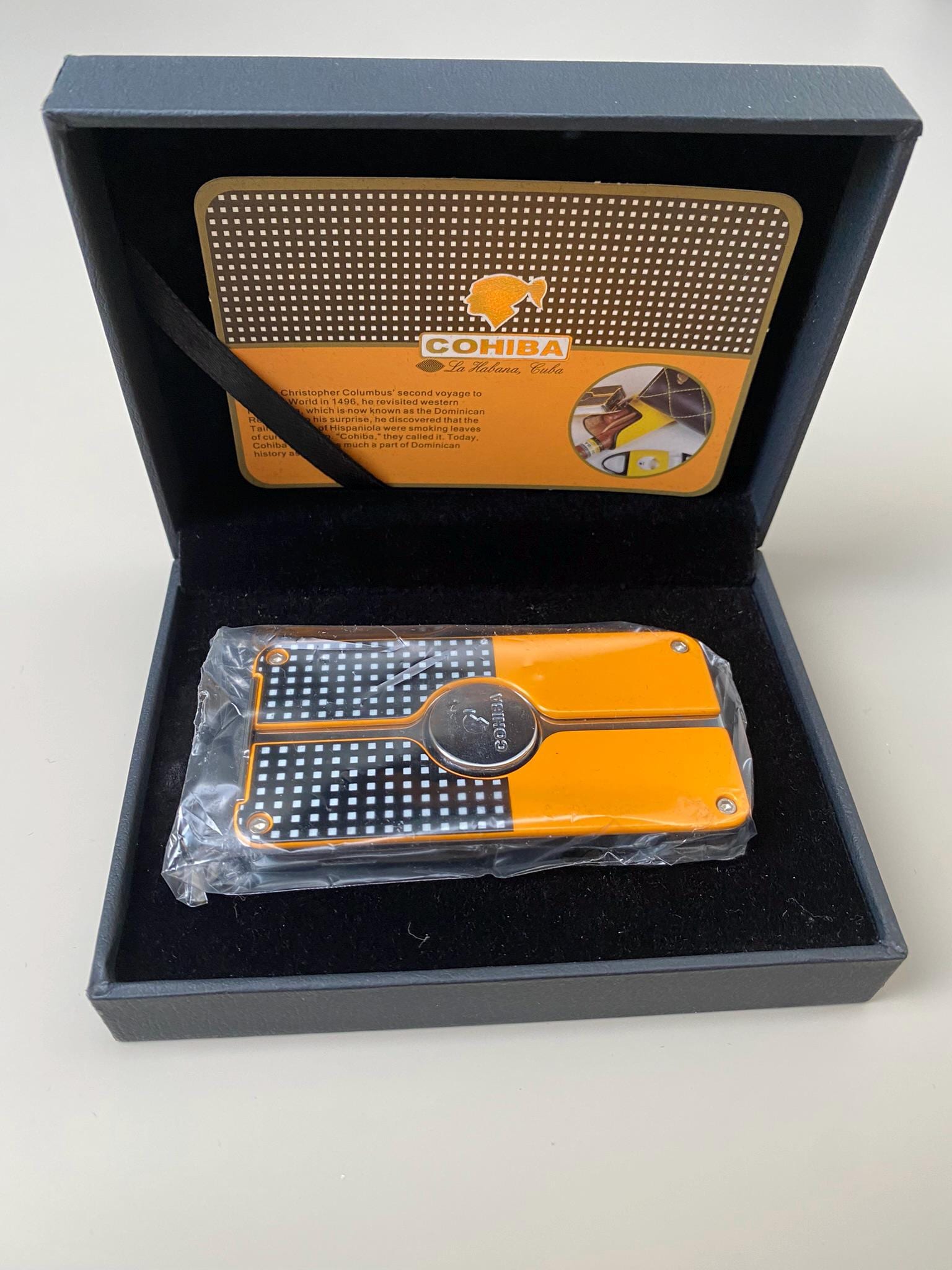 Cohiba Classic Jet Flame Cigar Lighter - Windproof Butane Torch