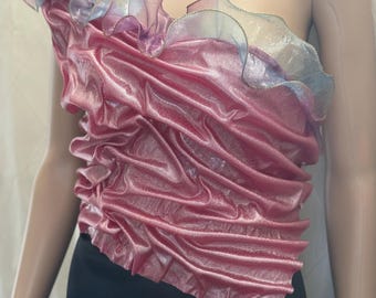 Wet Look Corset