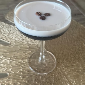 Fake Cocktail – Espresso Martini (Resin Art)