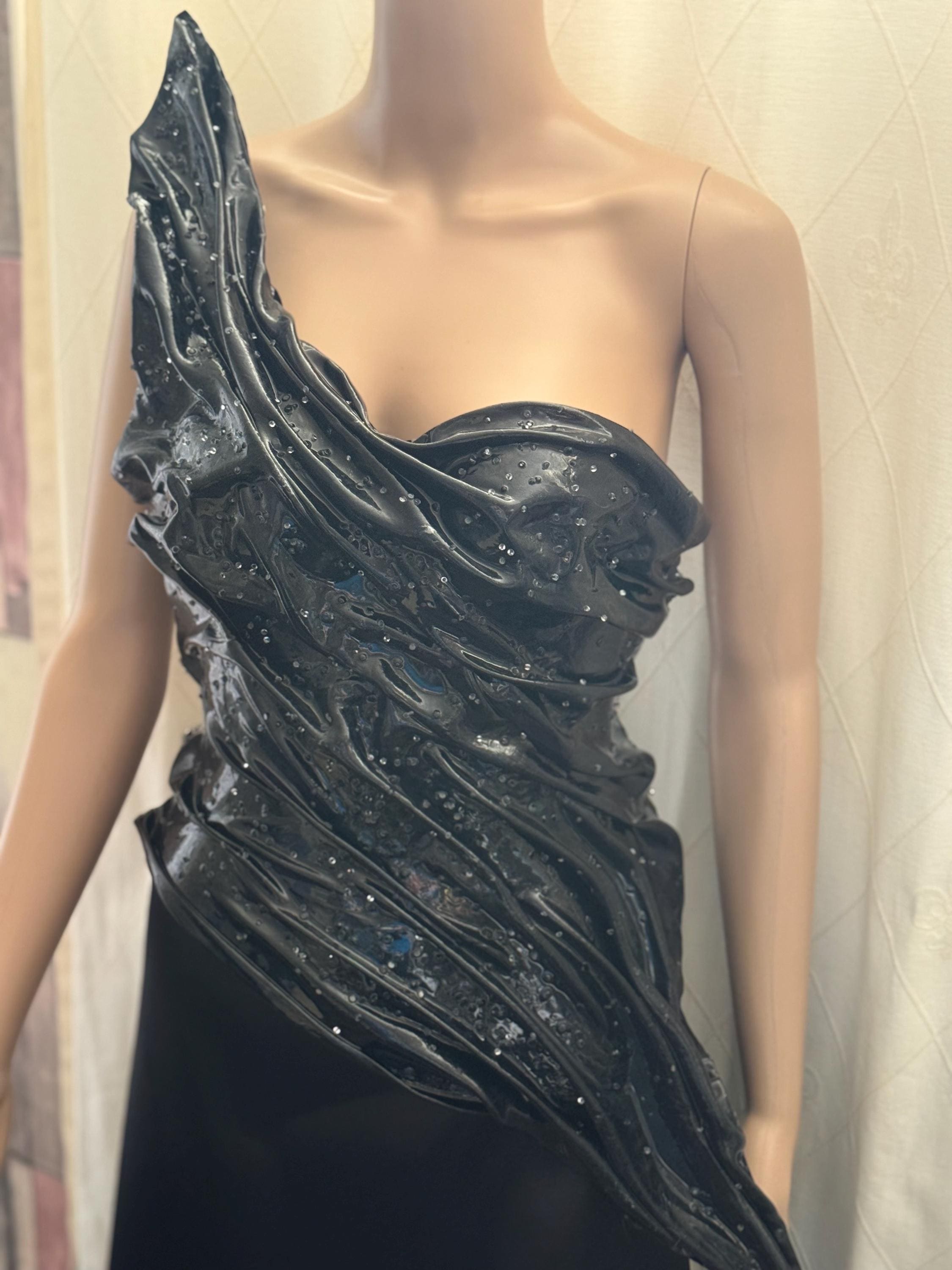 Wet Look Corset