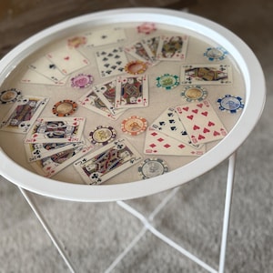 Mesa de centro de resina