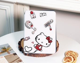 Adorable Kitty Kobo/Kindle Case for New Kindle Case Colorsoft 2022/2025 Y2K E-reader Case for Bookish Paperwhite 12/11/10th  Auto Wake/Sleep