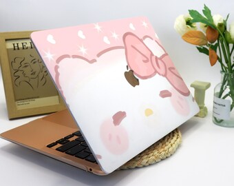 Cute Hello Kitty Hardshell Laptop Case for MacBook Pro 16 15 Air