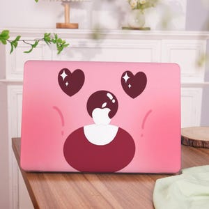 Cute Pink Loopy Cartoon New Hardshell MacBook Case For Macbook Air 15/13/11, Macbook Pro 13/14/15/16 M3 M4 2022 2025, Aesthetic Laptop Cover