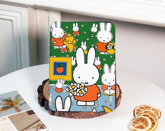 Miffy Collage Kindle/Kobo Case with Strap - Colorsoft E-reader Cover